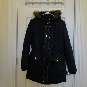 Tommy Hilfiger Dark Blue winter Jacket in Women